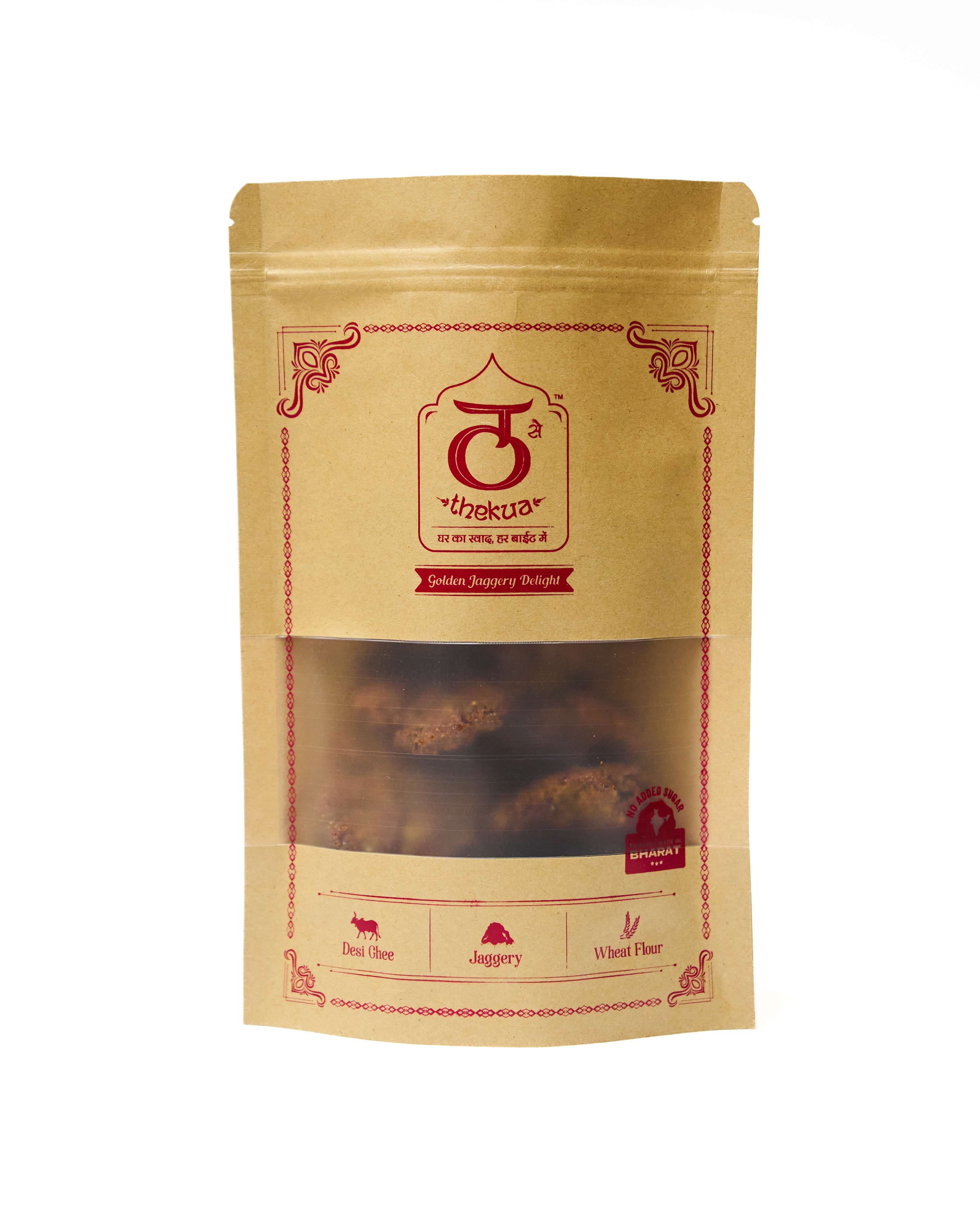 Golden Jaggery Delight Thekua